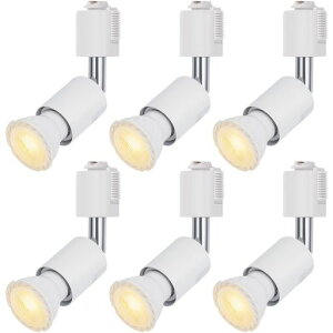 DiCUNO �_�N�g���[���p�X�|�b�g���C�g E26���� 50W���� LED�t�� �d���F ���C�e�B���O���[�� �X�|�b�g���C�g �_�N�g���[���p��� 6��