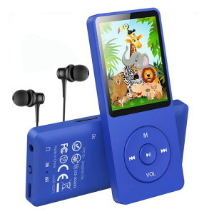 [�T�C�g�{�^���ǉ�] AGPTEK MP3�v���[���[ ���y�v���[���[ HIFI 30g���y�� 64GB���� 128GB�܂Ŋg���\ �{�^������ ���y�v���[���[ 40���ԍĐ� ���X���X�T�E���h FM���W�I �_�C���N�g�^���Ή� �A���c