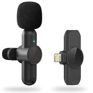 BILIWAL �y360°�W���z�s���}�C�N ���C�����X Lightning�R�l�N�^ iPhone/iPad�p �u���ڑ� �m�C�Y�y�� �v���O&�v���C APP�s�v Bluetooth�s�v 7���ԘA���g�p ���~�j 360°��]�\ �N���b�v�� �B�e�p