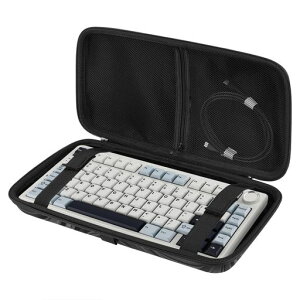 TOCCOOL 84�L�[�L�[�{�[�h�g���x���P�[�X 75%�R���s���[�^�[���J�j�J���L�[�{�[�h�L�����[�o�b�O�Ή� EPOMAKER x Aula F75/ TH80 Pro�AAULA F75 Pro�ARedragon K673 PRO�AKeychron