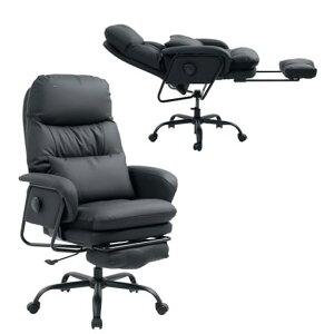 FLEXISPOT �I�t�B�X�`�F�A �f�X�N�`�F�A HC4 �\�t�@�`�F�A 160�x���N���C�j���O 4�i�K�Œ� PU���U�[ �ɏ�̍���S�n �����N�b�V���� �L������ �����ĕt�� �������� ���[�\�ȃI�b�g�}�� �l�ԁc