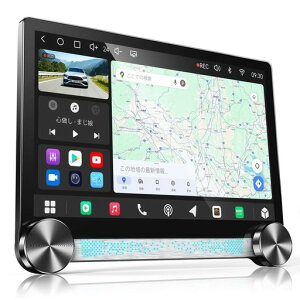 ATOTOS8Gen411.5�C���`2KQLED�f�B�X�v���C�I�[�f�B�I2DINAndroid�J�[�i�r4G+64GB���C�����XCarPlay/AndroidAuto�Ή��f���A���m�u4GLTE/WiFi/USB�e�U�����O