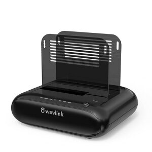 WAVLINK �f���A���x�CHDD�X�^���h �O�t���n�[�h�h���C�u�h�b�L���O�X�e�[�V���� 2.5�܂���3.5�C���`HDD�pUSB3.0����SATAI / II / III �I�t���C���N