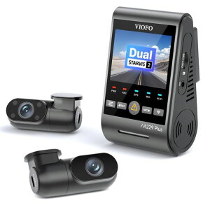 VIOFO�h���C�u���R�[�_�[3�J���������^��2K+2K+1080P�O��STARVIS2����3�J����HDR5GHz����Wi-FiGPS����2.4�C���`LCD����LED�M���@�΍�24H���ԊĎ��@�\�����R���g���[��