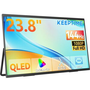 ���o�C�����j�^�[ 23.8�h 1080P 144HZ QLED 125%sRGB ����� Type-C/HDMI �m�[�gPC/�X�}�z/�Q�[���@�Ή�