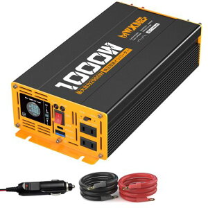 MWXNE �C���o�[�^�[ �����g 12v 100v 1000w �ő�2000W DC12V������AC100V�𗬂ɕϊ� PD30W QC3.0�}���[�d 50/60Hz�ؑ։\ �n�k/��d/�Ԓ���/�L�����v/�D/RV�L�����s���O�J�[ �ً}�p�ɍœK �h�Зp�i