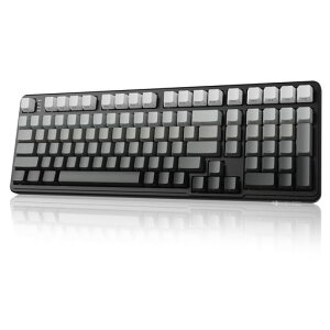 ATTACK SHARK X98 �Q�[�~���O�L�[�{�[�h �g���C���[�h�ڑ� ���� �u���[�x���[�X�C�b�` �J�X�^�}�C�Y ���j�A HIFI �K�X�P�b�g