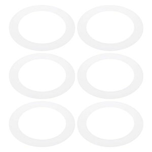 PATIKIL ���a96 mm �O�a132 mm �v���X�`�b�N�g���������O 6�� �p�e�B �I���C�g �O�[�t�����O �N�b�V���� �~�` ���C�g�J�o�[ �Ɩ���� �p�e�B �I�ǖ��ߍ��ݎ��_�E�����C�g�p �������N�b�V�����z�c