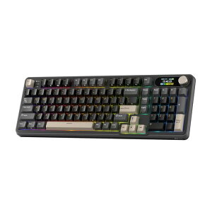 RK ROYAL KLUDGE S98 ���J�j�J���L�[�{�[�h�A�X�}�[�g�f�B�X�v���C����уm�u�t���A�g�b�v�}�E���g 96% ���C�����X���J�j�J���L�[�{�[�h BT/2.4G/USB-C�A�z�b�g�X���b�v�\�A�\�t�g�E�F�A�T�|�[�c