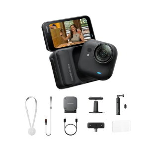 �y�����������񈤗p�zINSTA360 GO ULTRA�}���`�V�[���B�e�L�b�g �~�b�h�i�C�g�u���b�N SD�J�[�h�Ȃ� | VLOG�J�����{�P�b�g���琢�E���ς�� �y�� �A�N�V�����J���� ���^