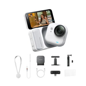 �y�����������񈤗p�zInsta360 GO Ultra�}���`�V�[���B�e�L�b�g�A�[�N�e�B�b�N�z���C�gSD�J�[�h�Ȃ� | vlog�J�����{�P�b�g���琢�E���ς�� �y�� �A�N�V�����J���� ���^