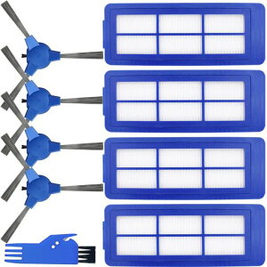 EATBALE �Ή�Eufy Robovac G10 �n�C�u���b�h�ARobovac G30 �n�C�u���b�h�ARoboVac 11S Max�ARoboVac 15C Max�ARoboVac 30C Max ���{�b�g�|���@�����X�y�A�p�[�c�A4 HEPA