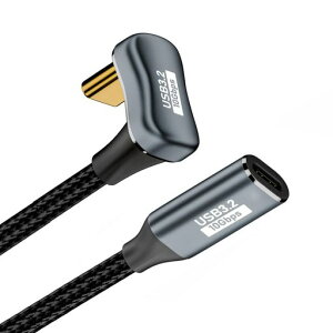 cablecc 10Gbps 100W USB-C USB 3.1 Type C �I�X - ���X �����f�[�^�P�[�u�� ���Α� U���^ �o�b�N�A���O�� �X���[�u�t�� 100CM