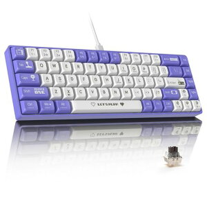 MAMBASNAKExAJAZZ AK680 �L���Q�[�~���O�L�[�{�[�h ���� �y�� ���J�j�J���L�[�{�[�h �z�b�g�X���b�v�Ή� ���^68�L�[ RGB�Ɩ� �{�[���^�L�[�L���b�v EVA�T���h�C�b�` WIN/MAC/ANDROID�Ή� �\��