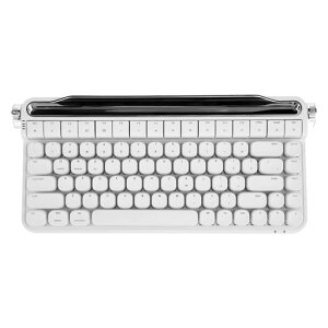OUSEITECHxACTTO B703 �^�C�v���C�^�[�� ���J�j�J���L�[�{�[�h ���C�����X ���g�� �z�b�g�X���b�v�Ή� LED�o�b�N���C�g BT5.1 �L�� �f���A�����[�h�ڑ� �� 84�L�[�h�Փ� Android/Windows/iOS �Ή�