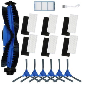 Eufy RoboVac 11S RoboVac 30C 15C �ƌ݊����̂�����Օi�Z�b�g 11S / 15C / 30C ���{�b�g�|���@�����p �t�B���^�[ �T�C�h�u���V 15�_