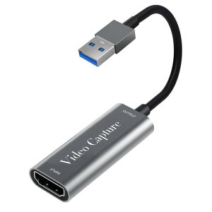 USB3.0 �L���v�`���[�{�[�h fuyi�y2026 USB to HDMI �L���v�`���[�J�[�h|4K�p�X�X���[&1080P�^��Ή��AUSB �r�f�I�L���v�`���[
