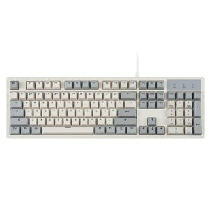 Perixx PERIBOARD-108RD ���J�j�J�� �L�[�{�[�h �t���T�C�Y Gateron ���g���O���[/�z���C�g US�p��z�� (����)