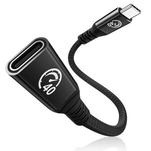 USB C �����P�[�u�� 0.6M Thunderbolt 4�p40Gbps USB4 �����P�[�u�� PD3.1 240W�}���[�d 8K@60Hz/4K@240Hz�f���o�� USBC �I�X-���X Type-C�����R�[�h E-Marker�`�b�v����
