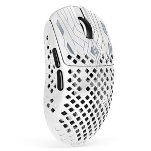 MAMBASNAKE M2 �◃ �J�[�{���t�@�C�o�[ �Q�[�~���O�}�E�X ���y��43g ���C�����X PAW3395PRO�Z���T�[ DPI50�P�ʒ��� BK52820�`�b�v 3���[�h 2.4G/Bluetooth/USB�L�� 1ms �����x ���ϋv
