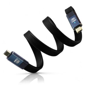 Poyiccot USB Type C �����P�[�u�� �Z�� 50cm�AUSB C 3.2 �����P�[�u�� PD 100W 20V 5A ���}���[�d 4K 60Hz �f���o�� 20Gbps�f�[�^�]�� USB C �I�X-�I�X�ϊ� �G�N�X�^���_�[,