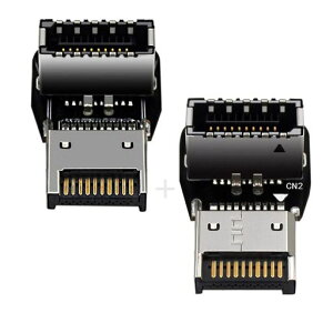 xiwai USB 3.1 �t�����g�p�l���w�b�_�[ �I�X-���X Type-E �}�U�[�{�[�h�g���f�[�^�A�_�v�^�[ 2��