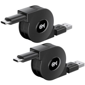 Cable Matters 2�{�Z�b�g ������莮 USB C �P�[�u�� 1m USB A to C