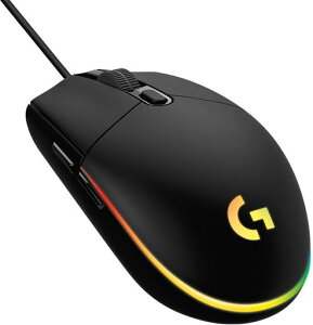 Logitech G �Q�[�~���O�}�E�X �L�� G102 LIGHTSYNC RGB 6�v���O�����{�^�� 85g�y�� G102-BK (Logitech G102 IC PRODIGY ��p�@)�y�C�O���f���z
