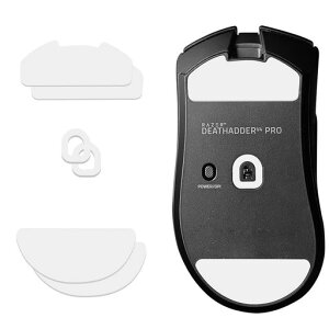 (2�Z�b�g����)LAZIRO �}�E�X�\�[�� Razer ���C�U�[ DeathAdder V4 Pro �p �v���~�A�� �O���C�h �}�E�X�X�P�[�g �}�E�X�t�B�[�g �����p �e�t�����f�� ���E���h���H Super Smooth Glide ���ϋv ���ᖀ�C