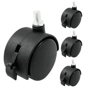 Claiks �d�����~�f�X�N�p �����L���X�^�[ M8x15mm �ėp 4���� �u���b�N