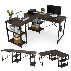 DEWEL �Q�[�~���O�f�X�N ��140cm/220cm ���s60cm ���E���ւ��\ �p�\�R���f�X�N pc�f�X�N l���f�X�N l��/�ꎚ�ϊ��\ ���I�t ���h��&�O�����h�~ �ؐ� 140X60X75cm/220X60X75cm �E�H���i�b�g(�ؖڒ�)