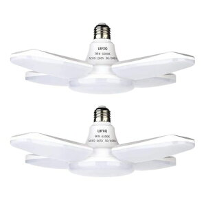 LBFXQ LED�K���[�W���C�g 80W �y���_���g���C�g �V�[�����O���C�g5���� �p�x���߉\ �ȃG�l ���ԏ� �q�� �W���ȂǂɑΉ� ��Ɠ� �܂肽���� �ό`�\(2��)