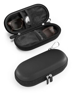 [ProCase] �_�u���T���O���X�P�[�X �n�[�hEVA�V�F���ϏՌ��Ή� ���^���t�b�N&�x���x�b�g���C�j���O�t�����K�l�P�[�X �j�����p �g���x���W�b�p�[�����[�P�[�X �M�t�g-�u���b�N