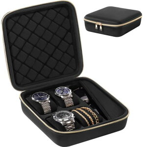 ProCase ���s�p�I�b�`�P�[�X�A���K�l�A�A�N�Z�T���[�p��4�X���b�g�n�[�h�V�F�����[�{�b�N�X�A�����ƒj���p�̃W�b�p�[�t���I�[�K�i�C�U�[�o�b�O