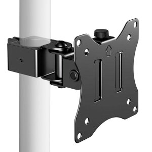 ACCURTEK ���j�^�[�A�[�� �ǉ��p �|�[����t 35mm�x���Ή� 35�C���`�Ή� �ω׏d10kg VESA�K�i �u���b�N AC09-P10E