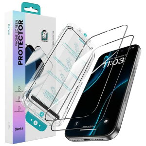 BENKS Ultra Shield HD iPhone 17 Pro Max �K���X�t�B���� 9H�����K���X �ی�t�B���� �����ߗ� ���^ �N���A��� �w��h�~ ��U�h�~ �ȒP�\��t�� �K�C�h�g�t�� �A�C�t�H��17 Pro Max�Ή�