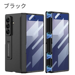 galaxy z fold7 �P�[�X galaxy z fold7 �q���W�ی� �K���X�t�B�����t�� �X�^���h�@�\ Samsung �M�����N�V�[Z �t�H�[���h7 �p �M�����N�V�[ Z Fold7 �J�o�[ �X�}�z�P�[�X ���^ �q���W�ی� �y�� �X�^���h�t��