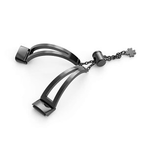 Fitbit Luxe �o���h �R���p�`�u�� Fitbit Luxe�o���h �ؚ��Ȋ����̃X�e�����X ���f�B�[�X �T�C�Y�����\ ���^���u���X���b�g �D��ŃV���v�� �t�B�b�g�r�b�g�����x���g Fitbit Luxe ������ ���^���o