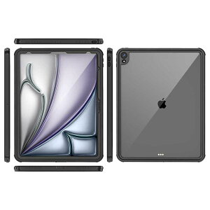 ipad air 11 2026 M4 �P�[�X iPad Air 13 �C���` (M2 2024) �h���P�[�X �^�u���b�g�P�[�X IP68�h���K�i Touch ID �F�ؑΉ� �y�� ���^ �S�ʕی� �S�ʕی� ���� �����C �C�� ���j ���� �o�R ������ ���� �L�b�`��