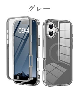 iphone 16 Sʕی P[X   iPhone16 Pro P[X iPhone 16 Pro Max Jo[ NA iphone 16 plus ʓ MagSafeΉ PET PC TPU 360°Sʕی ϏՌ iphone15 pro max iphone14 pro iPhone13 obNv[g y