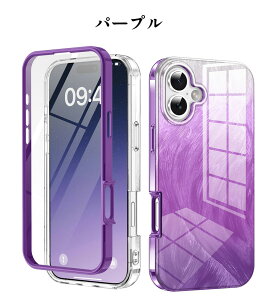 iPhone16 pro �P�[�X iPhone 16 Pro Max �J�o�[ �N���A iphone 16 plus ���ʓ��� MagSafe�Ή� PET PC TPU 360°�S�ʕی� 100����ʃ^�b�`���x �ϏՌ� iphone15 pro max iphone14 pro iPhone13 �t�����g �o�b�N�v���[�g �y�� ��