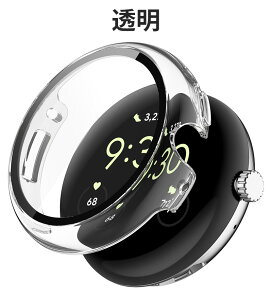 Google Pixel Watch 3p P[X ی KXtB O[O sNZEHb`3 Jo[ ̌^ PC+KXގ ^ ϋv ȒP ϏՌ ΉPixel Watch3 یP[X ߗ wh~ h~