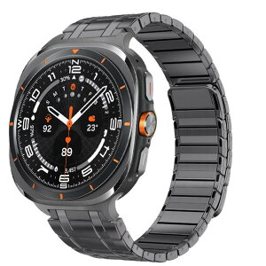 �R���p�`�u�� galaxy watch ultra �����o���h Samsung Galaxy Watch 7 Ultra�o���h �M�����N�V�[ �E�H�b�` �E���g�� 47mm�Ή� ���̓}�O�l�b�g ���C �X�e�����X �A�_�v�^�[�t�� �j�����p �����Y ���f�B�[�X 