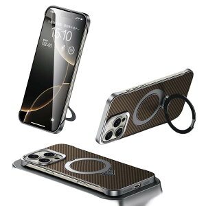 iPhone 16 pro �P�[�X �J�[�{���� PU���U�[ iphone 16 pro max �J�o�[ iphone16 iPhone 15Pro Max 15 Pro 15 Plus 15�p ���C�P�[�X �����O�X�^���h MagSafe PC PU���U�[ ���^�� �A�C�t�H��14 �X�}�z�J�o�[ �B�������N�t��