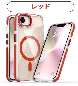 iPhone 17E �P�[�X iphone16e �P�[�X magsafe iphone 17e �A�C�t�H��16e �P�[�X ���� �N���A MagSafe�Ή� iPhone 16E �P�[�X iphone16e ���^ �Ռ��z�� ���� ���ς��ɂ��� �w��h�~ ���C�����X�[�d�Ή� �t�B�b�g�� 