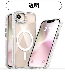 iphone17e �P�[�X magsafe iphone16e �P�[�X magsafe iphone 17e �A�C�t�H��16e �P�[�X ���� �N���A MagSafe�Ή� iPhone 16E �P�[�X iphone16e ���^ �Ռ��z�� ���� ���ς��ɂ��� �w��h�~ ���C�����X�[�d�Ή� �t�B�b