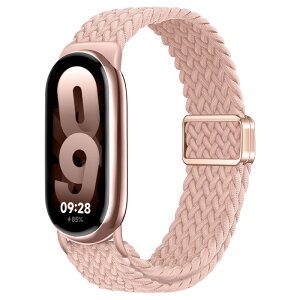 xiaomi band 10 交換バンド Xiaomi Smart Band 10 Xiaomi Smart Band 9 / Xiaomi Smart Band 8 対応 磁気バンド 換えバンド 替えベルト 弾性 ナイロン 編組ストラップ 調節可能 交換用ストラップ Xiaomi Mi Band 9 / Xiaomi M