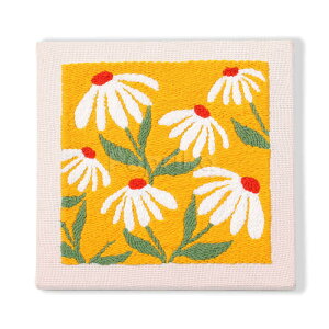 刺繍キット 初心者 刺繍付き 初心者用 刺繍セット 刺繍枠20cm 刺繍糸 刺繍針2本 刺繍用布 説明書付き 花束 女性 スターターキット 手芸 初心者 クロスステッチキット DIY刺繍工具 刺しゅう 手