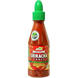 lumlum ラムラム　オーガニック シラチャーチリソース　250g Paprika木更津　★　アメリカで親しまれるタイのホットチリソース　揚げ物、炒め物、ラーメンなど何にでも合う、かけるだけでタイ気分の便利なソース　Organic　Sriracha sauce 　Vegan