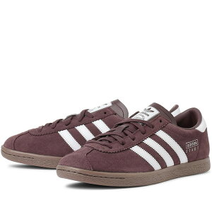 adidas STADT アディダス シュタット レディース&メンズ シャドウブラウン/フットウェアホワイト JR9553